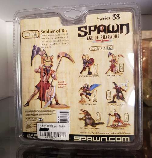 Mcfarlane's spawn-serie 33 (age of the pharaohs) - soldier of ra