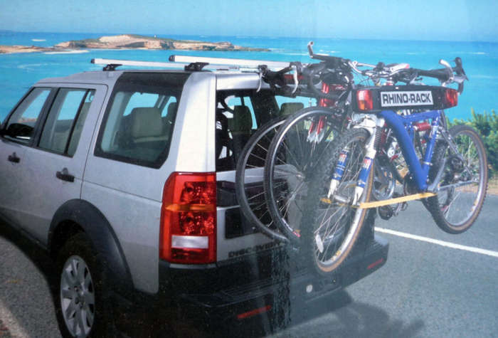 RHINO RACK 3 Bike `HANG-ON` Rear Mount Bike Carrier for Larger Vehicles