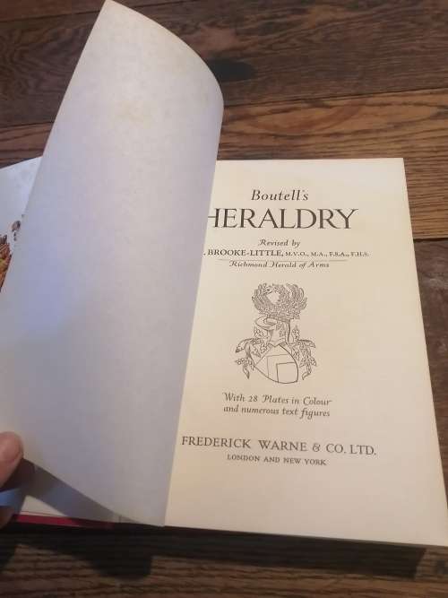 BOUTELL`S HERALDRY -  revised by JP Brooke-Little