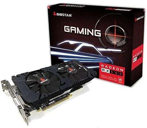 BIOSTAR RX 580 4G - GAMING GRAPHICS CARD
