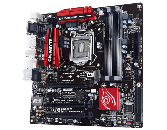 GIGABYTE GA-Z97MX-GAMING 5 ** GAMING MOTHERBOARD ** GOOD CONDITION ** WARRANTY **