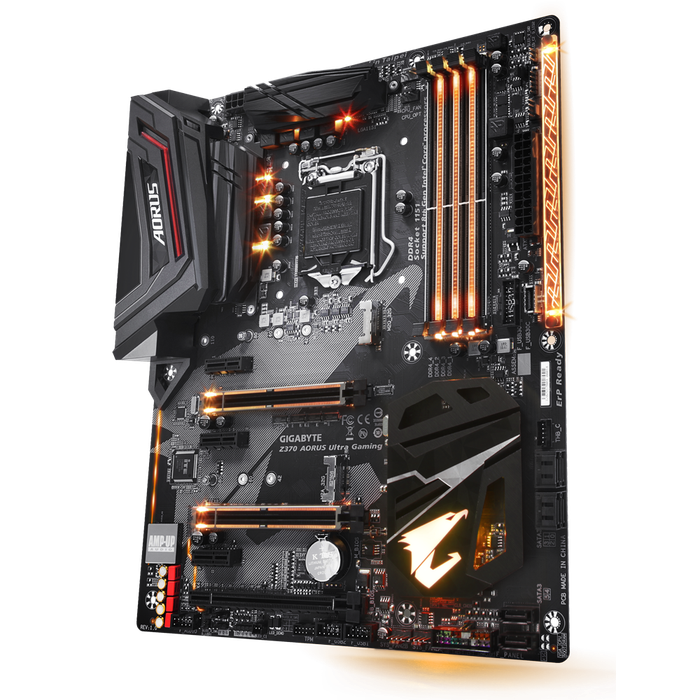 GIGABYTE Z370 AORUS ULTRA GAMING ** GAMING MOTHERBOARD ** GOOD CONDITION ** WARRANTY **