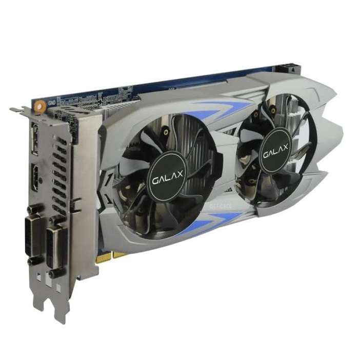 GALAX GEFORCE GTX 750 Ti EXOC 2GB  ** GAMING GRAPHICS CARD ** GOOD CONDITION ** WARRANTY **