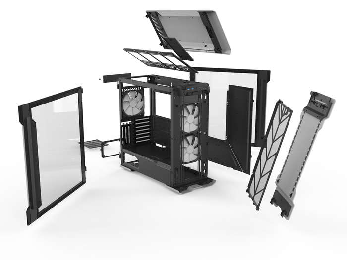 PHANTEKS ENTHOO EVOLV X GLASS ** PC CASE ** EXCELLENT CONDITION ** WARRANTY **