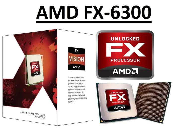 AMD FX-6300 AM3+ ** DESKTOP PROCESSOR ** GOOD CONDITION ** WARRANTY **