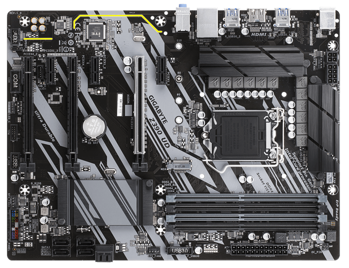GIGABYTE Z390 UD ** GAMING MOTHERBOARD ** GOOD CONDITION ** WARRANTY **