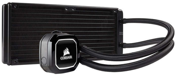 CORSAIR H100X HYDRO SERIES ** HIGH PERFORMANCE CPU COOLER ** GOOD CONDITION ** WARRANTY **