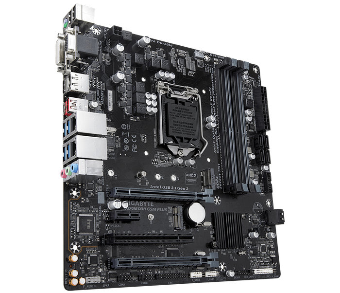 GIGABYTE Q370M D3H GSM PLUS(8TH/9TH GEN) ** GAMING MOTHERBOARD ** GOOD CONDITION ** WARRANTY **