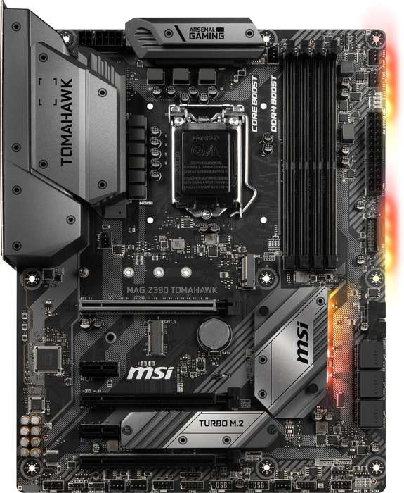 Msi Mag Z390 Tomahawk - Gaming Motherboard - Good Condition - Warranty