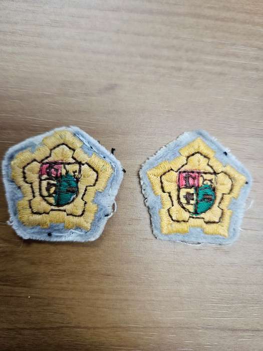 SADF Embroidered castles