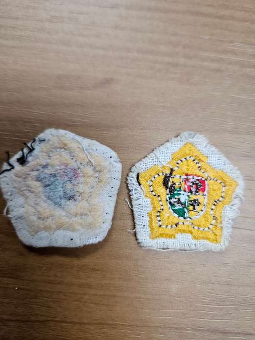 SADF Embroidered castles