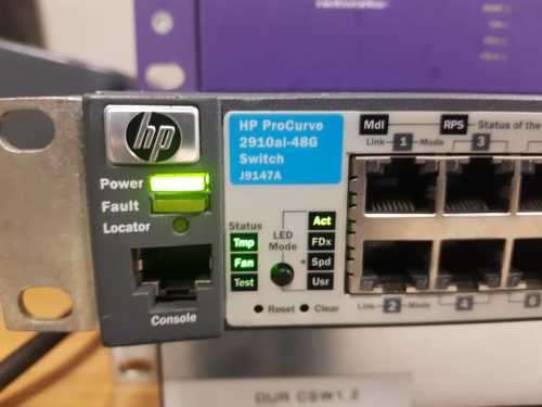 HP Procurve 2910al-48G Switch- J9147A