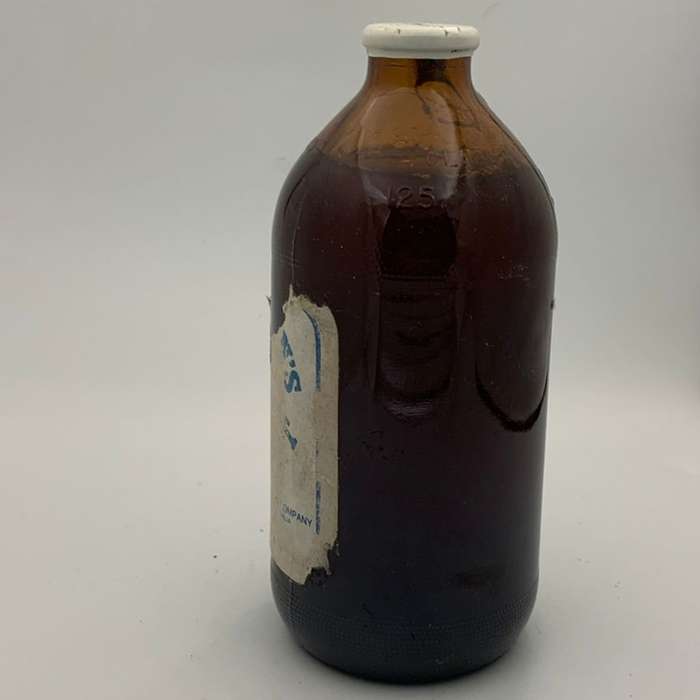 Hannans Draught Kalgoorlie Brewery Amber 375ml Rip Stubby Bottle  Full- Discounted