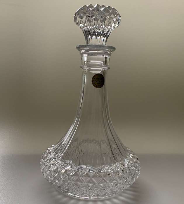 Cristal D`Arques-Durand Longchamp Crystal Decanter - Genuine Lead Crystal, Made in France