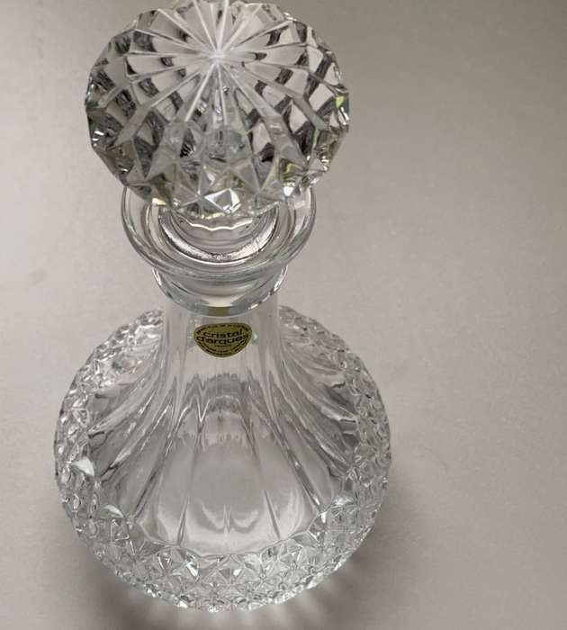 Cristal D`Arques-Durand Longchamp Crystal Decanter - Genuine Lead Crystal, Made in France