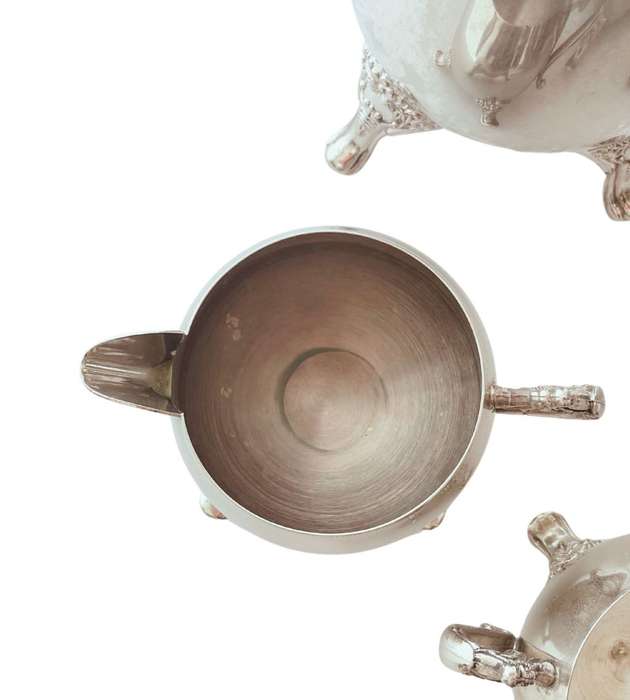 Vintage 1970s Rodd Balmoral Silver-Plated Coffee and Tea Pot Set - 4 Pieces