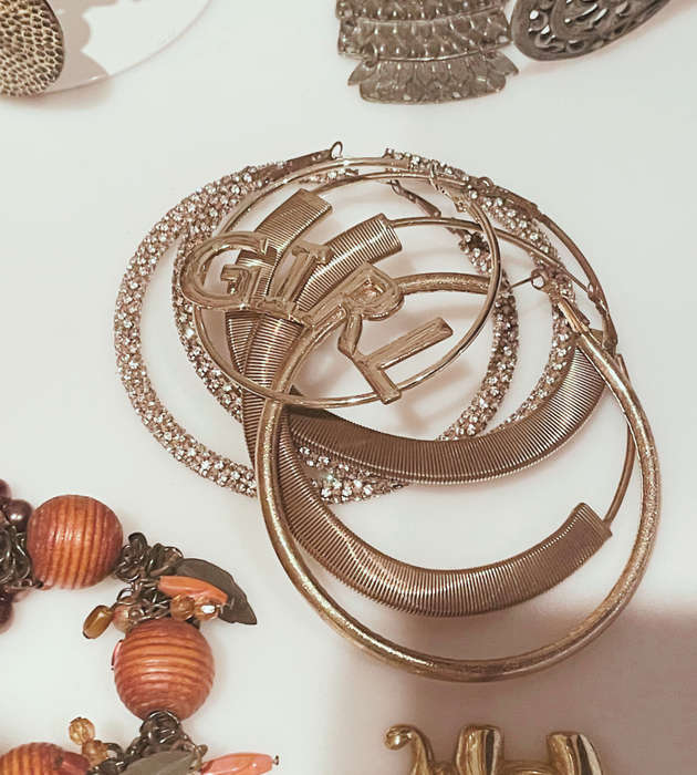 Huge Vintage Costume Jewelry Bundle - 170+ Pieces - Necklaces, Bangles, Earrings, Rosary