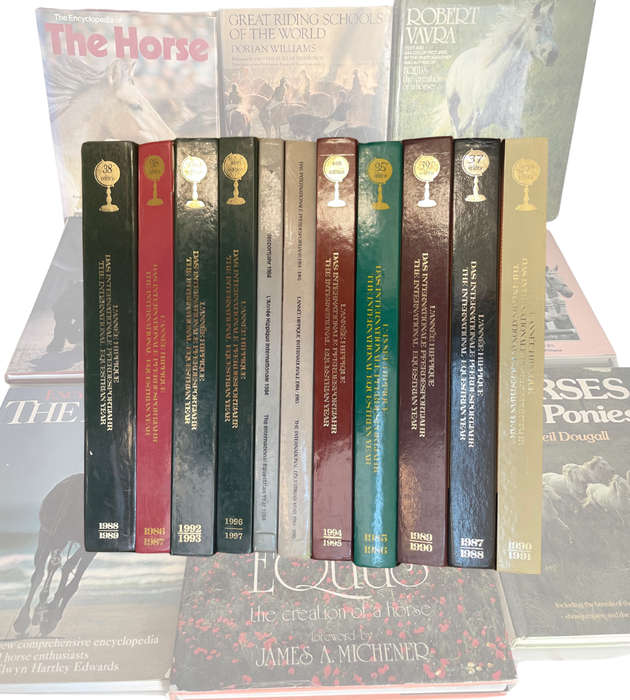 Collection of 20 equestrian books