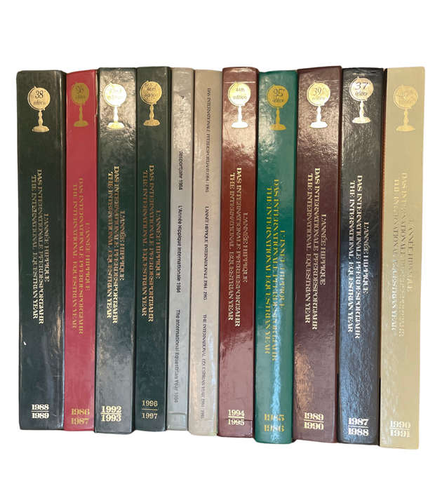 Collection of 20 equestrian books