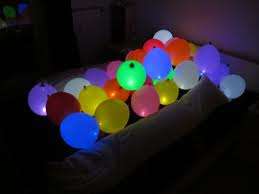 COLOURED LED BALLOONS