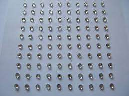 Gem Stickers- Clear