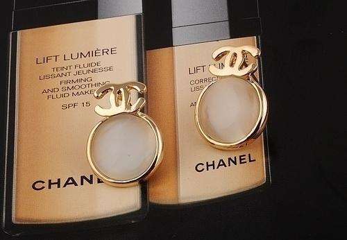 Moon stone champagne Opal fashion boutique earrings