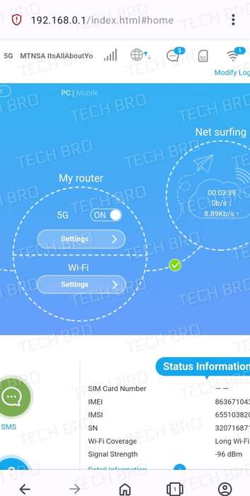ZTE MC888 5G Unlocked Indoor WiFi Router (All Networks)