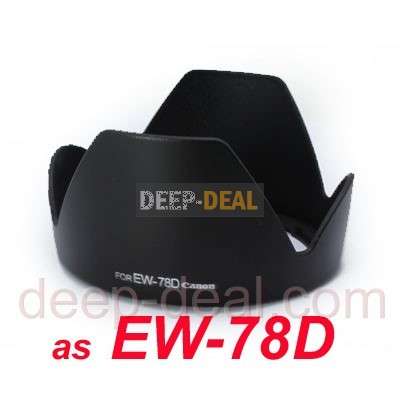 EW-78D Lens Hood for CANON EF-S 18-200mm f/3.5-5.6 IS