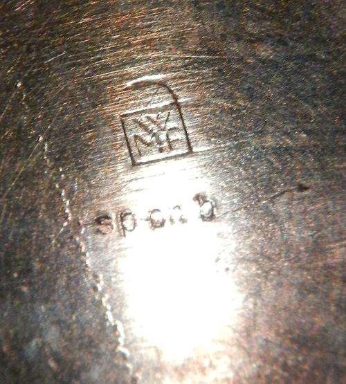 Silver plated butter dish