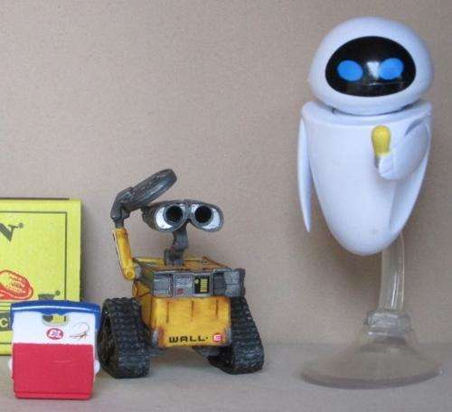 DISNEY - WALL-E - THREE FIGURINES