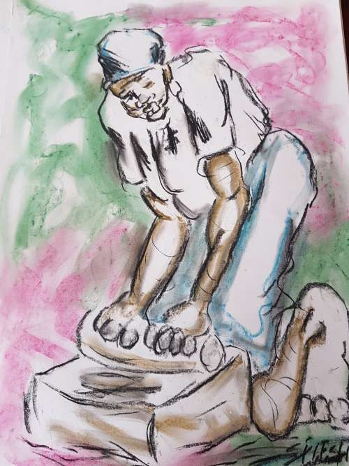 SELESHO  X LARGE-APPROX.430MM X 610MM