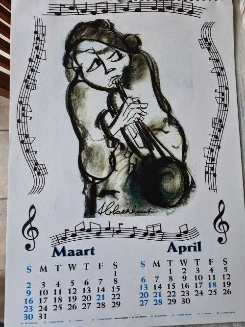 Claerhout collectibles original calenders Black Friday special