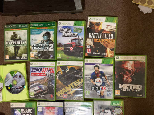 Xbox 360 Console Plus Games