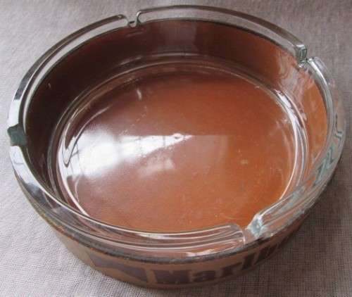 Marlboro Leather Ashtray