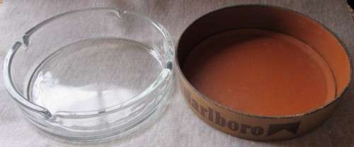 Marlboro Leather Ashtray