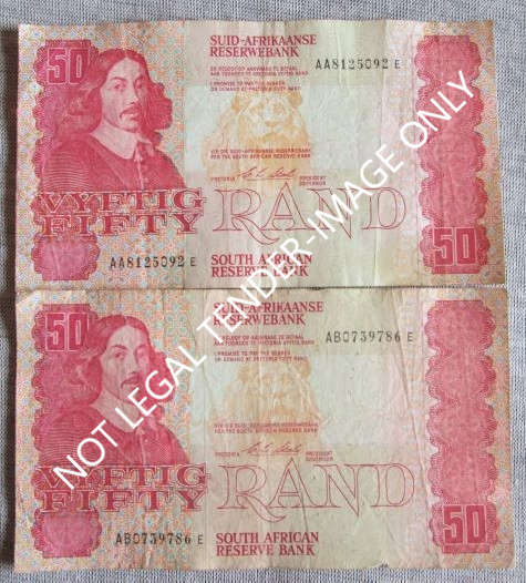 Fifty Rand (CL Stals)