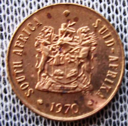 1970 1/2 Cents South Africa / Suid Afrika (x319 Coins - Lot)