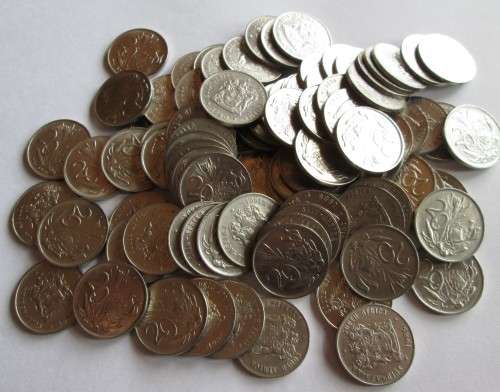 Twenty Cents 1980-1990 (x175 Coins Lot)