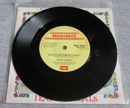TOTO COELO - I EAT CANNIBALS 1982 (EMIJ 4426) 45 RPM RECORD