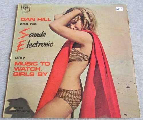 DAN HILL AND HIS SOUND ELECTRONIC 1967 / ALD 8033 LP VINYL RECORD