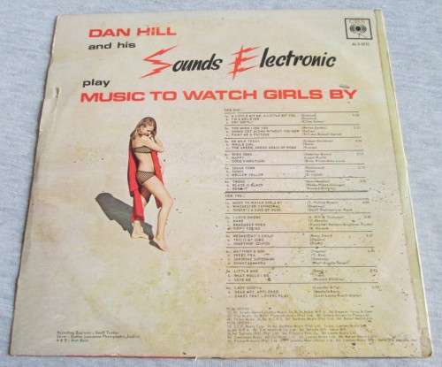 DAN HILL AND HIS SOUND ELECTRONIC 1967 / ALD 8033 LP VINYL RECORD