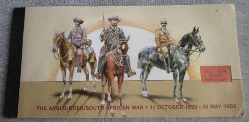 2002 ANGLO-BOER WAR SOUVENIR BOOKLET - A10