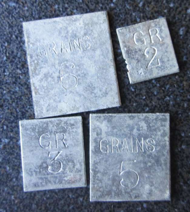 Willem A Webb Ltd Pharmaceutical Scales with Weights