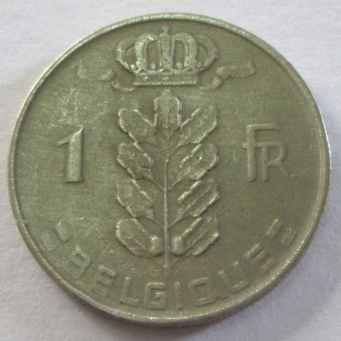 1952 Belgium 1 Franc