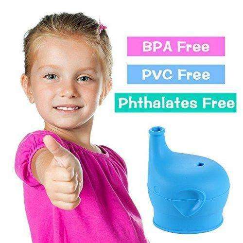 Elephant Silicone Sippy Cup Lids