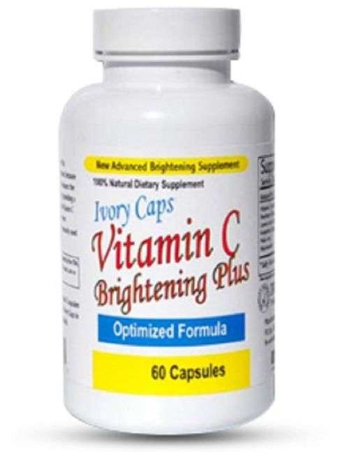 Ivory Caps 100 Natural Vitamin C Brightening Plus 60 Capsules