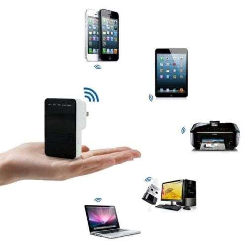 300MBPS WIRELESS-N MINI ROUTER WIFI REPEATER EXTENDER BOOSTER AMPLIFIER