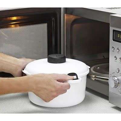HANDY GOURMET MICROMASTER =- MICROWAVE PRESSURE COOKER  BRAND NEW