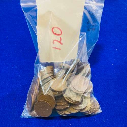 HALF PENNIES SOUTH AFRICA (120 AVAILABLE MIX DATES CANT CHOOSE DATES) BID PER COIN LOW INCREMENTS