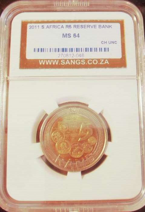((  CRAZY R1  )).....2011..90years..reserve..bank..ANNIVERSARY...MS64....MINTSTATE